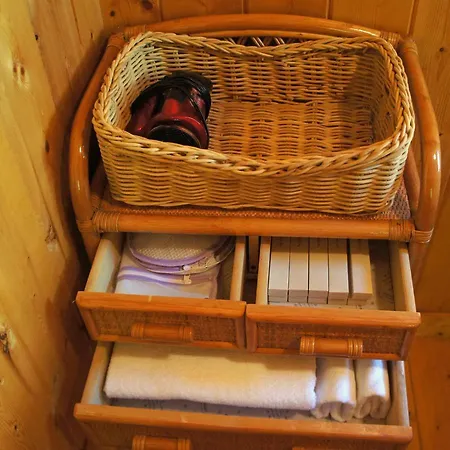 Haruna Lodge Private Log House With Starry Sky From The Skylight, Fireplace, And Spacious Deck Bbq Nasu Exterior photo