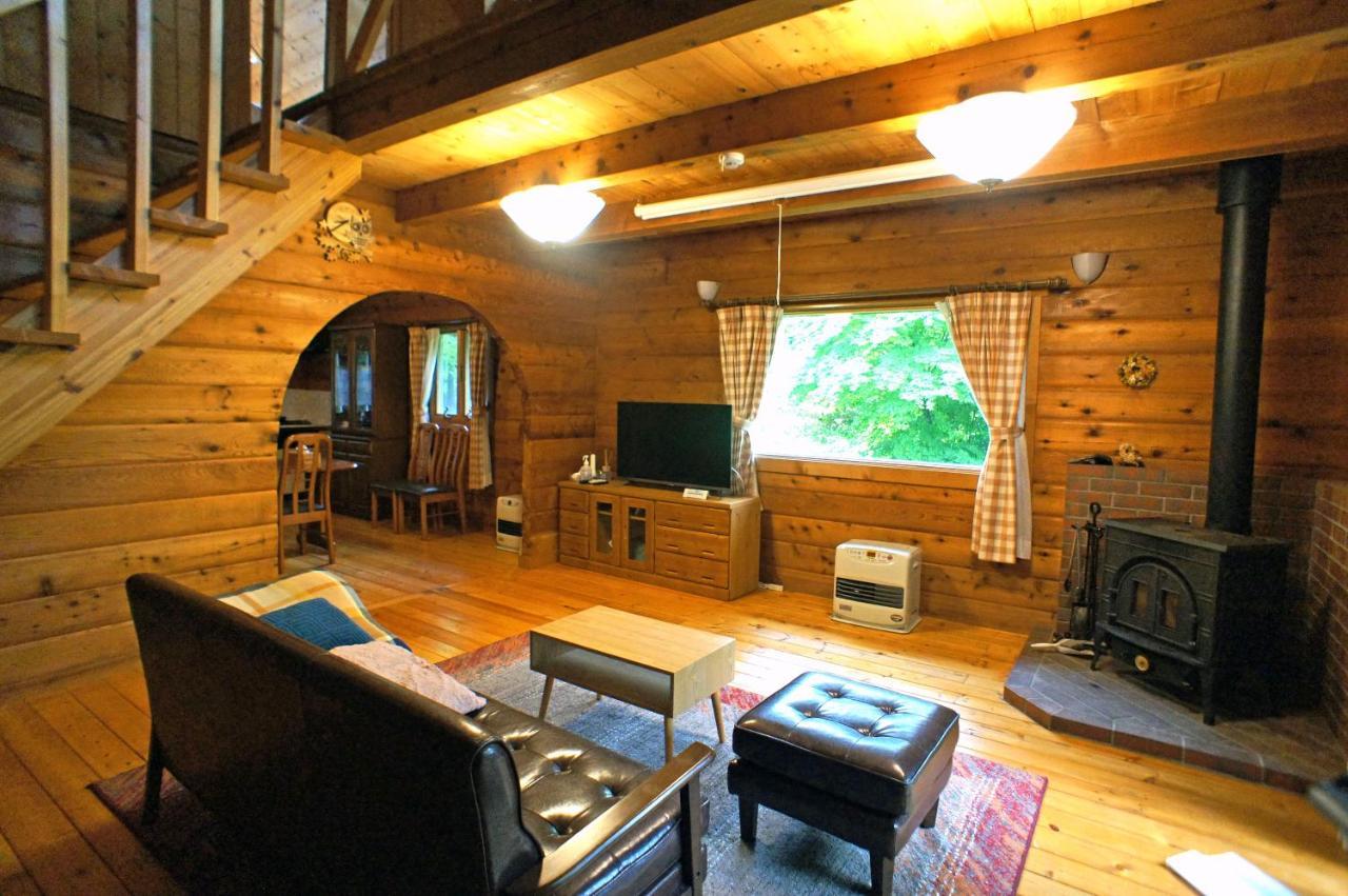 Haruna Private Log House With Starry Sky From The Skylight, Fireplace, And Spacious Deck Bbq * Nasu