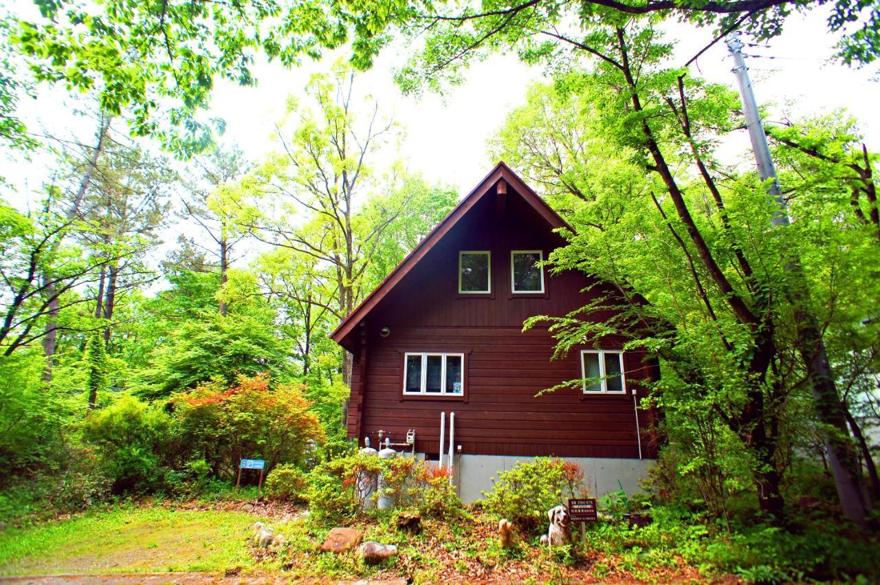 Haruna Private Log House With Starry Sky From The Skylight, Fireplace, And Spacious Deck Bbq Villa Nasu