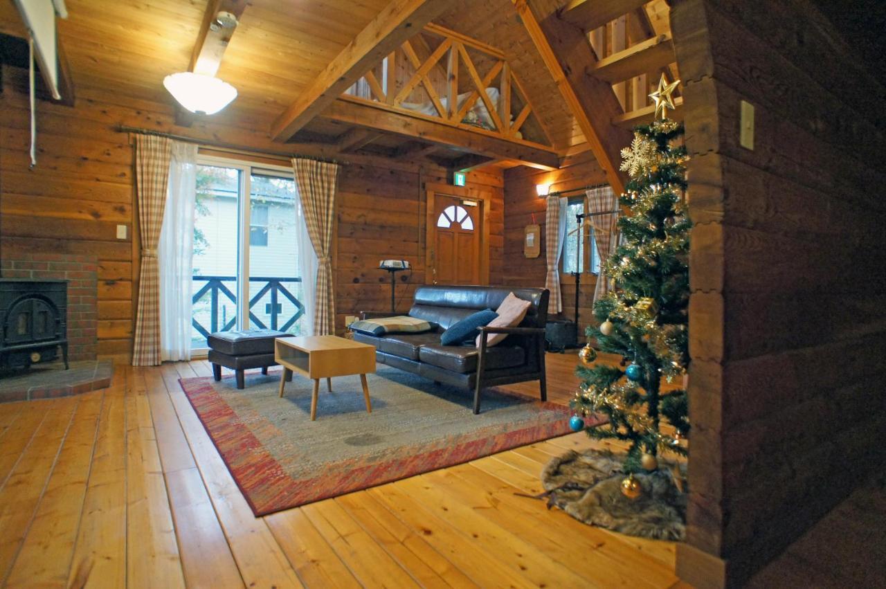 Villa Haruna Private Log House With Starry Sky From The Skylight, Fireplace, And Spacious Deck Bbq *