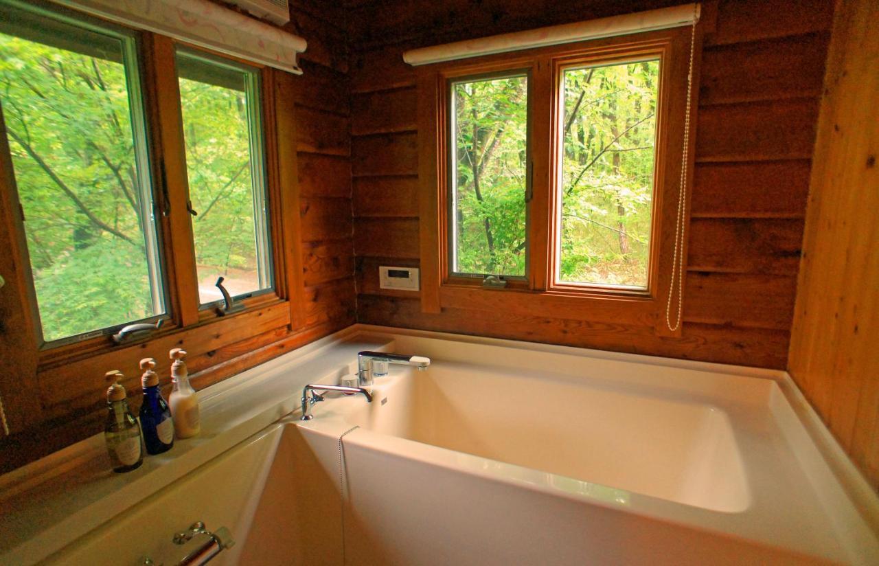 Villa Haruna Private Log House With Starry Sky From The Skylight, Fireplace, And Spacious Deck Bbq *